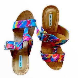 Alex Marie Wedge Sandal